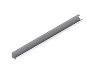 ALU-45 - ANODIZED IN SILVER ALUMINIUM LED PROFILE - 2 m