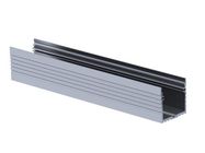 POWERLINE 35 mm - ANODIZED IN SILVER - ALUMINIUM LED PROFILE - SUITABLE FOR ALUMINIUM END CAPS - 2 m