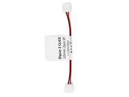 LED line waterproof LED strip CLICK CONNECTOR double 10 mm 2 PIN with cable