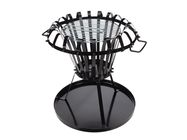 FIRE BASKET WITH ASH PLATE - ROUND