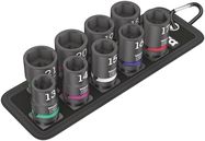 Belt C Impaktor 1 socket set, 1/2" drive, 1 x 13.0x38.0; 1 x 14.0x38.0; 1 x 15.0x38.0; 1 x 16.0x38.0; 1 x 17.0x38.0; 1 x 18.0x38.0; 1 x 19.0x38.0; 1 x 20.0x38.0; 1 x 21.0x38.0; 1 x 71.0x210.0; 1 x 200.0x30.0, Wera
