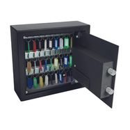 Key lock safe, 30 keys, 28x30x10 cm