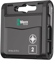 Bit-Box 20 PZ, 20 x PZ 2x25, Wera