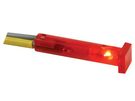 SQUARE 7 x 7mm PANEL CONTROL LAMP 220V RED