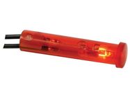 ROUND 7mm PANEL CONTROL LAMP 24V RED