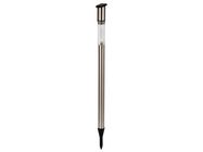 SOLAR LIGHT with stainless steel pole - 70 cm (27.56") - 20 pcs in Display