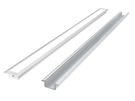 LED line PRIME Aluminum Profile Recessed Silver 2m - set