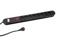 8-WAY SOCKET-OUTLET WITH OVERLOAD PROTECTION- FRENCH SOCKET