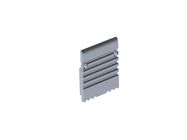 ALUMINIUM END CAP FOR (PLA) LED PROFILE WITHOUT CABLE HOLE - SILVER