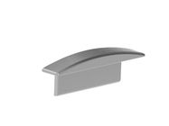 ALUMINIUM END CAP FOR RECESSED SLIMLINE 7 mm LED PROFILE WITHOUT CABLE HOLE - SILVER