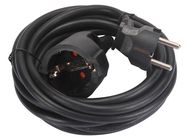 EXTENSION CABLE 3 m - BLACK - 3G1.5 - SCHUKO