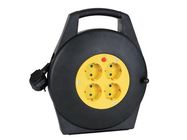 CABLE REEL - 10 m - 3G1.5 - 4 SOCKETS - SCHUKO