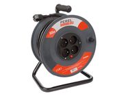 CABLE REEL 50 m - 3G1.5 -  FRENCH SOCKET - 4 SOCKETS