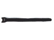 BLACK HOOK&LOOP CABLE STRAPS - 12.5 x 300 mm (10 pcs)