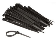 NYLON CABLE TIE SET - 4.6 x 120 mm - BLACK (100 pcs)