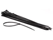 NYLON CABLE TIE SET - 8.8 x 610 mm - BLACK (50 pcs)