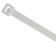 NYLON CABLE TIE SET - 7.6 x 400 mm - WHITE (100 pcs)