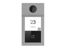 1 button IP professional metal video intercom doorbell - grey- PoE