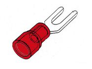 FORKED SPADE RED 4.3mm