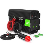 Green Cell Power Inverter 24V to 230V 500W/1000W Modified sine wave UK PLUG