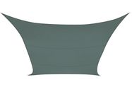 SHADE SAIL - RECTANGULAR - 2 x 3 m - COLOUR: GREEN GREY