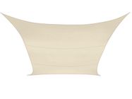 SHADE SAIL - SQUARE - 3.6 x 3.6 m - COLOUR: CREAM