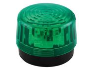 LED FLASHING LIGHT - GREEN - 12 VDC - ø 100 mm