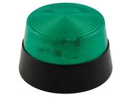 LED FLASHING LIGHT - GREEN - 12 VDC - ° 77 mm