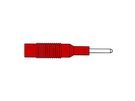 INJECTION-MOULDED ADAPTER PLUG 2mm TO 4mm / RED (MZS 2)