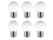 Warm white LED lamps - 6 pcs