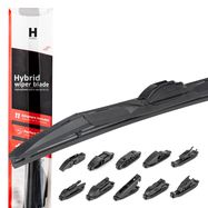 Hybrid wiper blade multiconnect 14" (350mm) 11 adapters, AMiO
