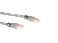 CAT6 U/UTP networking cable, CCA, 3m, grey