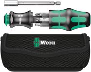 Kraftform Kompakt 28 with pouch, 1 x PH 1x25; 1 x PH 2x25; 1 x PZ 1x25; 1 x PZ 2x25; 1 x 1.0x5.5x25; 1 x 1.2x6.5x25; 1 x 70.0x50.0, Wera