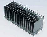 Heat sink 100mm 0.4 K/W @ 100 W black an-175-62-671