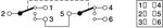 Toggle switch Standard Lever On-On 3P-135-22-307