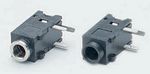 Jack panel socket Black 3P-142-70-138