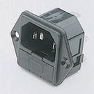 Plug C14+ fuse holder-143-21-089