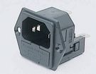 Plug C14+ fuse holder-143-22-327