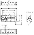 Male cable connector 4P-143-82-305