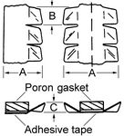 Shielding strip-150-15-250