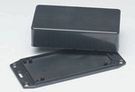 Flange case Black 50x25mm ABS-150-19-716
