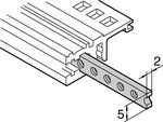 Perforated strip 63 TE-152-53-497