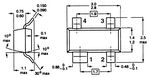 Transistor SOT-223 NPN 45V 1 A-171-30-917