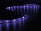 KIT WITH SOUND-CONTROLLED FLEXIBLE LED STRIP, CONTROLLER AND POWER SUPPLY - RGB - 150 LEDs - 5 m - 12 VDC