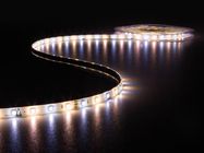 KIT WITH WARM WHITE & COLD WHITE FLEXIBLE LED STRIP, CONTROLLER AND POWER SUPPLY - 300 LEDs - 5 m - 12 VDC