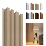 Deco wallpanel Sonoma oak-Sonoma oak, 1250 x 159mm, 4 lamella 20 x 30mm, HDF 3.2mm (4pcs)