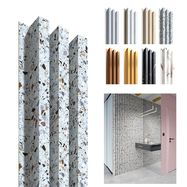 Deco wallpanel Terrazzo-Terrazzo, 1250 x 172mm, 3 lamella 30 x 40mm, HDF 3.2mm (4pcs)