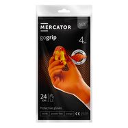Mercator GoGrip orange nitrile gloves 4 pcs size XL, MERCATOR