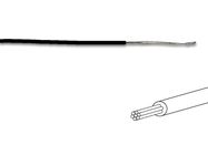MOUNTING WIRE 0.50mm² - BLACK - MULTICORE