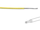 HOOK-UP WIRE -  ø 1.4 mm - 0.2 mm² - MULTICORE - YELLOW
